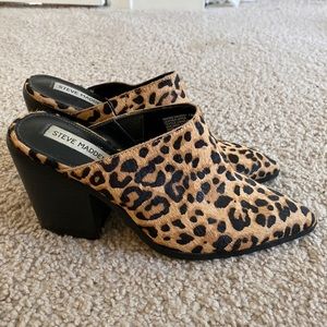 Steve Madden Savina mule leopard